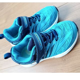 アディダス(adidas)の◆瞬足17センチ　青　男の子　スニーカー　靴　17cm(スニーカー)