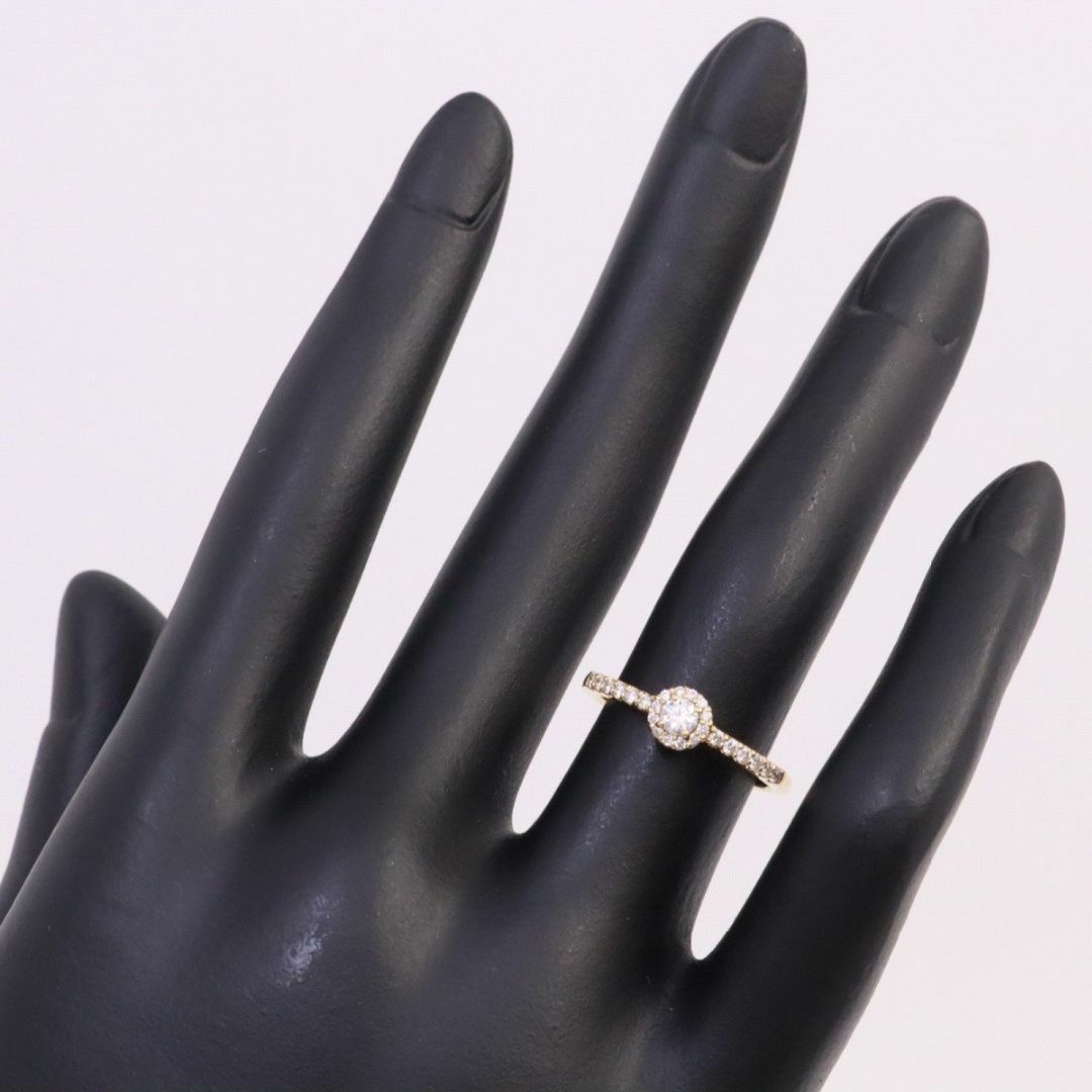 Vendome Aoyama(ヴァンドームアオヤマ)のVENDOME AOYAMA ヴァンドーム青山 グレース リング 指輪 K18/ダイヤモンド0.13ct 0.094ct 9号 レディースのアクセサリー(リング(指輪))の商品写真