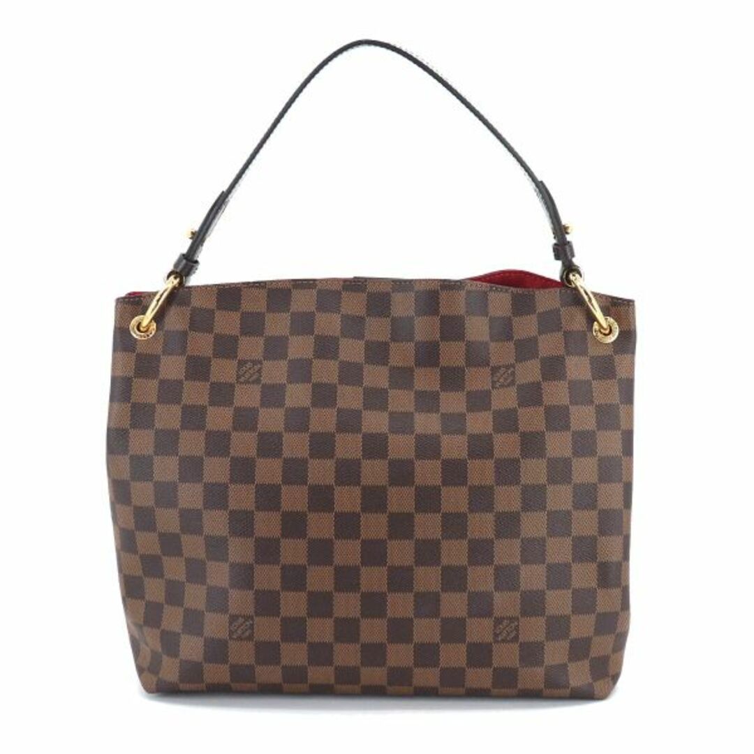 未使用 展示品 ルイ ヴィトン LOUIS VUITTON ダミエ グレースフル PM ショルダー バッグ エベヌ N44044 RFID VLP 90210816