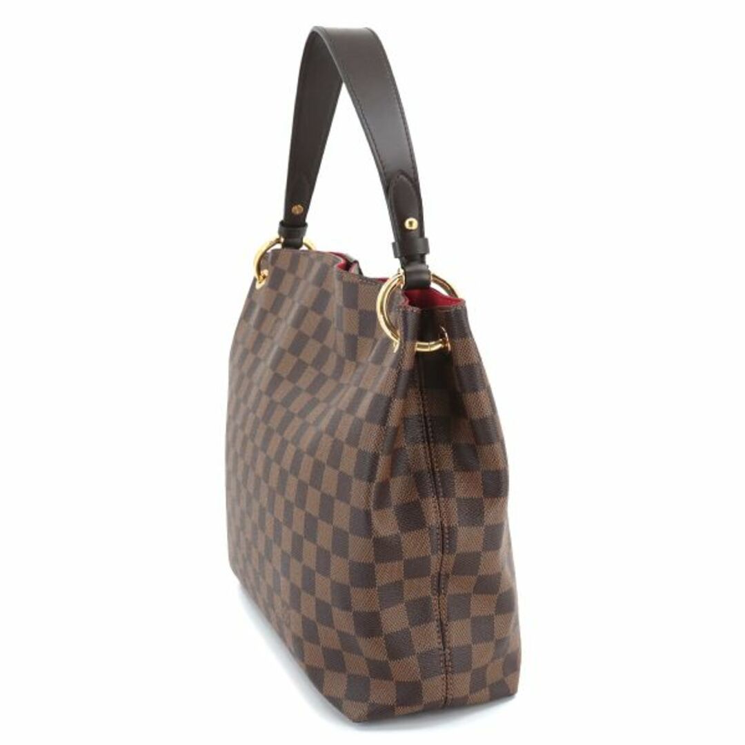 未使用 展示品 ルイ ヴィトン LOUIS VUITTON ダミエ グレースフル PM ショルダー バッグ エベヌ N44044 RFID VLP 90210816