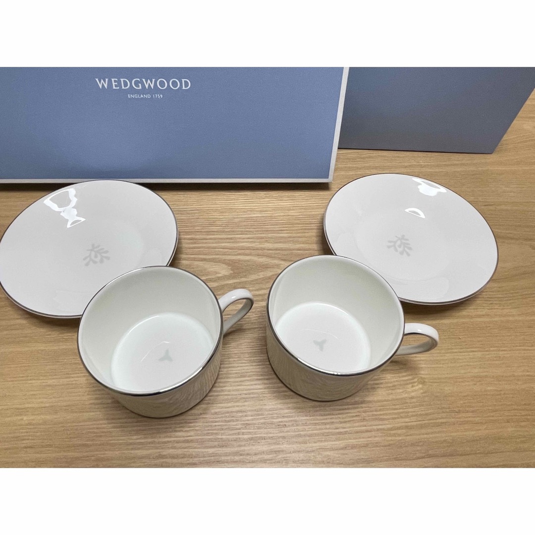 WEDGWOOD - ソーサー カップ 食器 箱付 コーヒーカップ ウェッジウッド