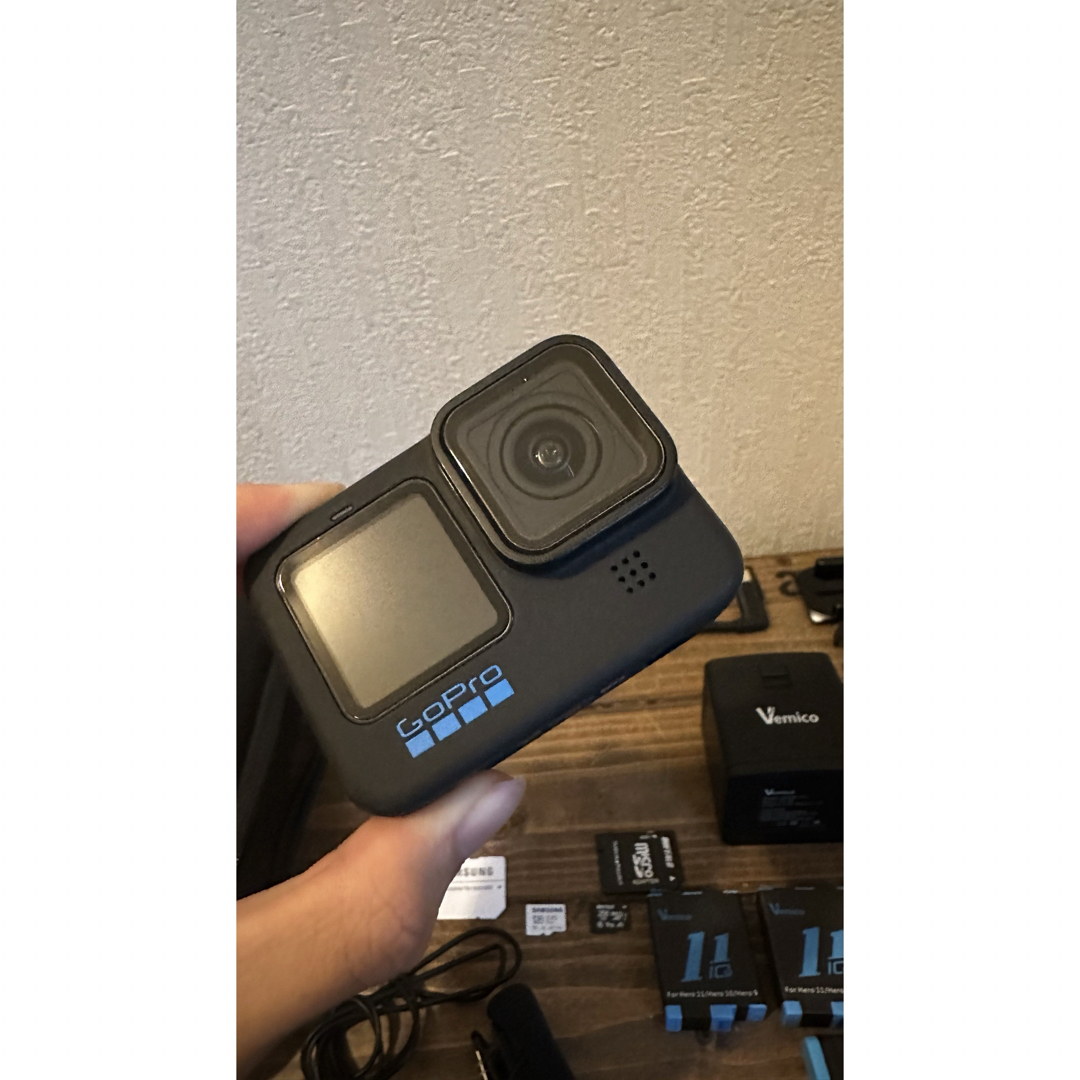 Gopro hero10 マイクアダプター付き