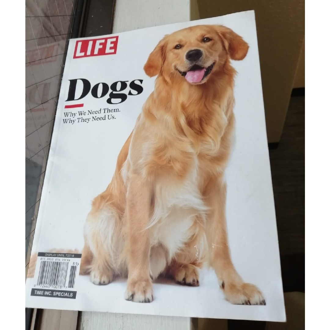 新品　英語　雑誌　life 犬　即日発送　英文　dog エンタメ/ホビーの本(洋書)の商品写真