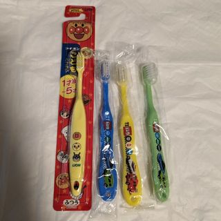 歯ブラシ　4本　アンパンマン　トミカ　子供用(歯ブラシ/歯みがき用品)
