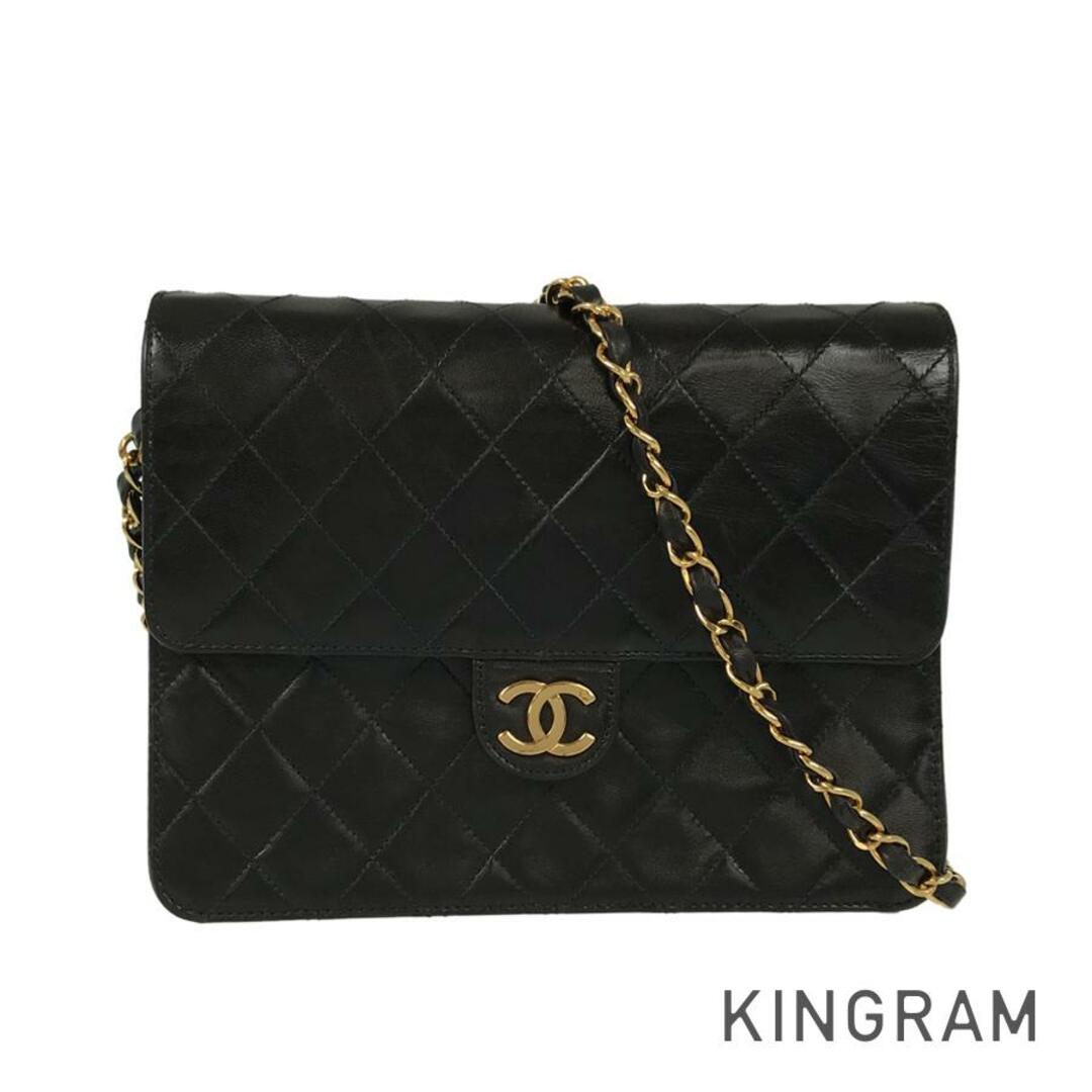 CHANEL マトラッセ チェーンショルダー ブラック ショルダーバッグCHANELマトラッセ