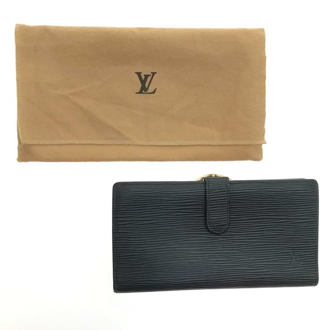 $$ LOUIS VUITTON ルイヴィトン  エピ コンチネンタル・ヴィエノワ M63252 ブラック