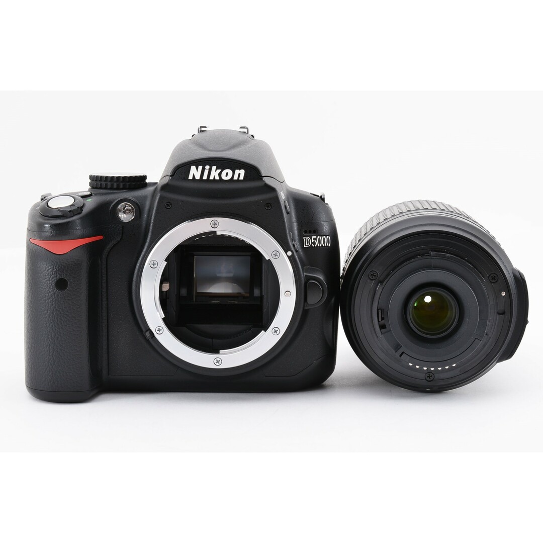 Nikon D5000 一眼レフカメラ 200mmの望遠手ぶれ補正レンズ