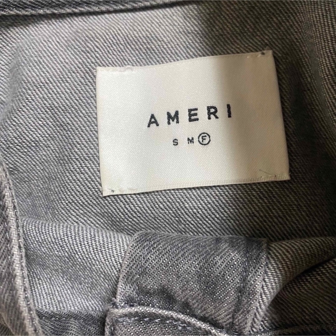 Ameri VINTAGE(アメリヴィンテージ)のameri デニムパフィーブラウス  denim poofy blouse レディースのトップス(シャツ/ブラウス(長袖/七分))の商品写真