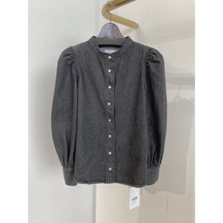 アメリヴィンテージ(Ameri VINTAGE)のameri デニムパフィーブラウス  denim poofy blouse(シャツ/ブラウス(長袖/七分))