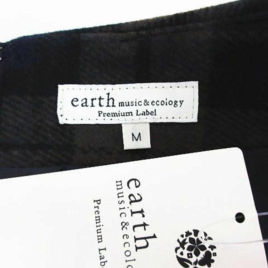 earth music & ecology(アースミュージックアンドエコロジー)のアースミュージック&エコロジー スカート ミニ丈 台形 チェック M ネイビー レディースのスカート(ミニスカート)の商品写真