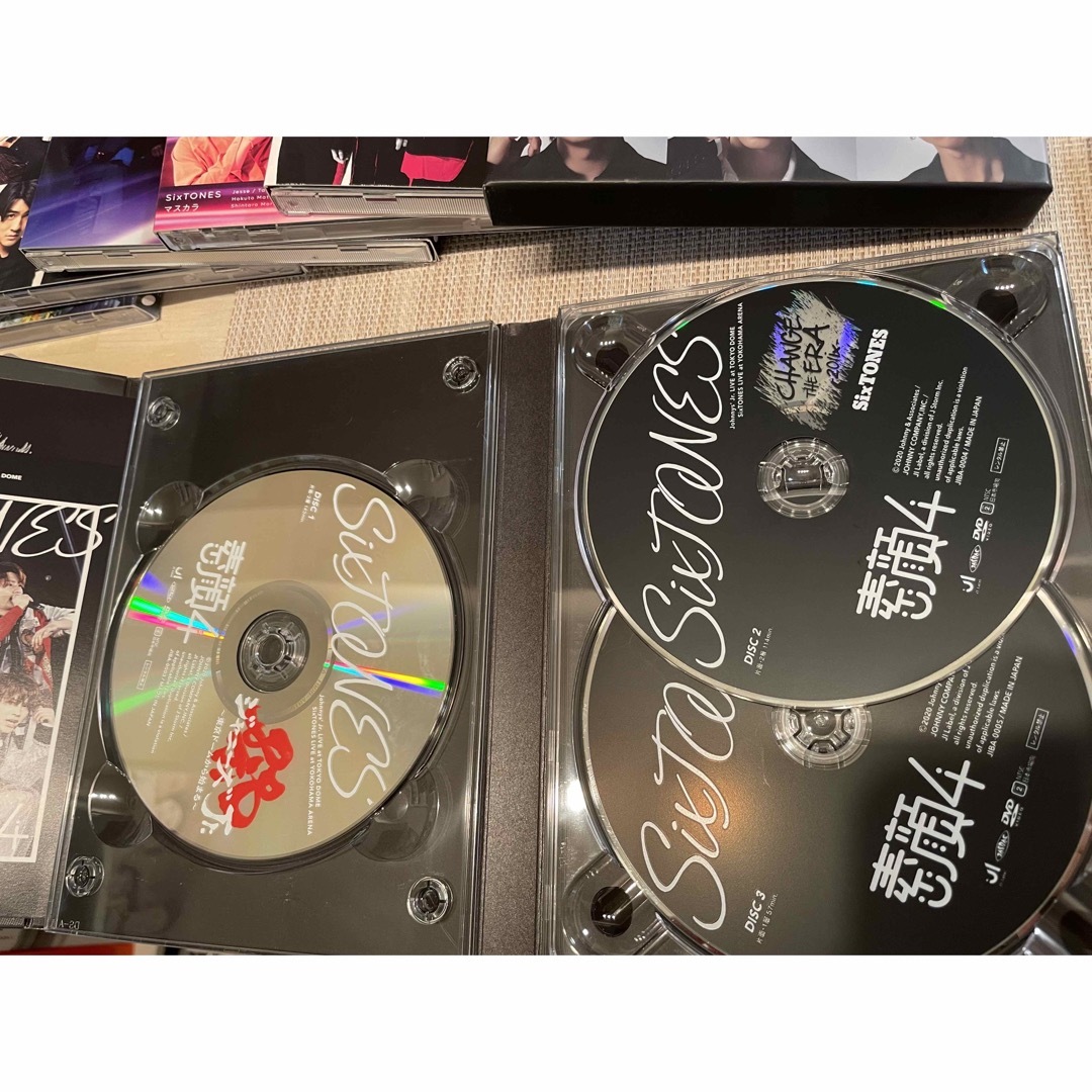 SixTONESまとめ売りCD DVD Blu-ray 素顔4の通販 by rui｜ラクマ
