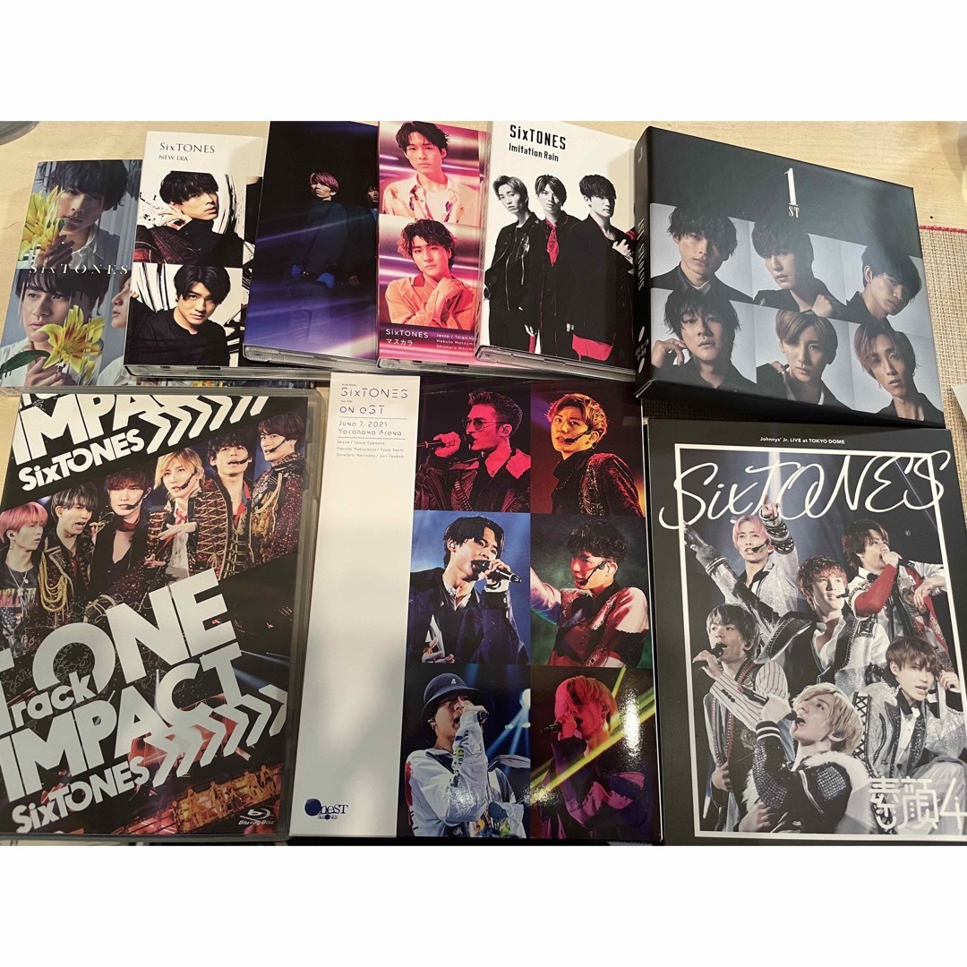 SixTONESまとめ売りCD DVD Blu-ray 素顔4の通販 by rui|ラクマ
