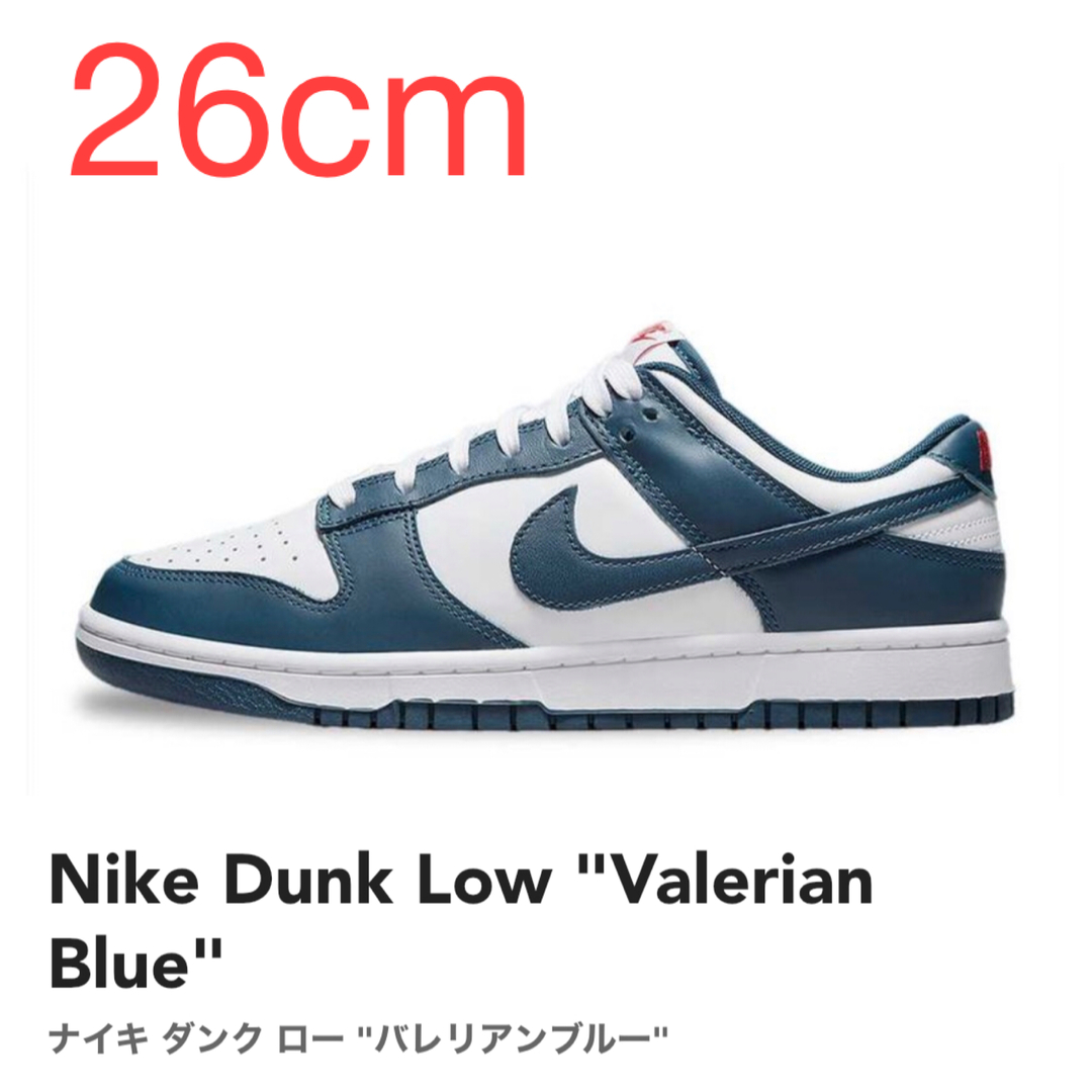 【26cm】Nike Dunk Low "Valerian Blue"