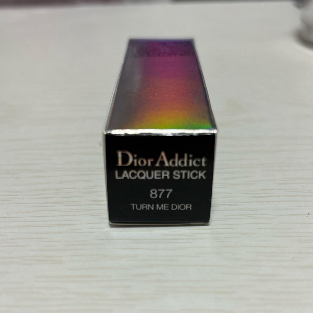 Dior(ディオール)のdior addict lacquer stick # 877 コスメ/美容のベースメイク/化粧品(口紅)の商品写真