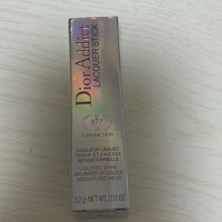 ディオール(Dior)のdior addict lacquer stick # 877(口紅)