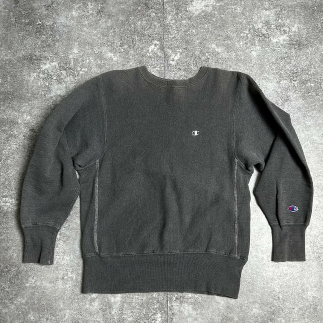 グレー素材90's Champion REVERSE WEAVE リバースウィーブ スウェット 目付き M