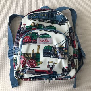 キャスキッドソン(Cath Kidston)のまぁ☆様専用✳︎Cath Kidston＊リュック 電車・汽車柄(リュックサック)