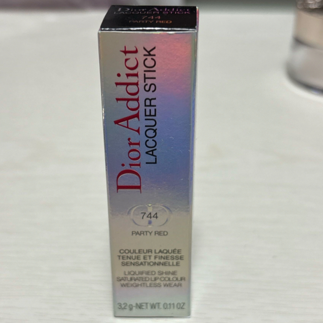 Dior(ディオール)のdior addict lacquer stick - # 744 コスメ/美容のベースメイク/化粧品(口紅)の商品写真