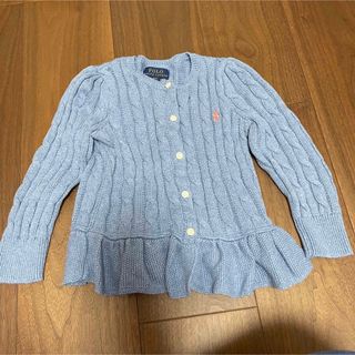 ポロラルフローレン(POLO RALPH LAUREN)のラルフローレン カーディガン 女の子 3T(カーディガン)