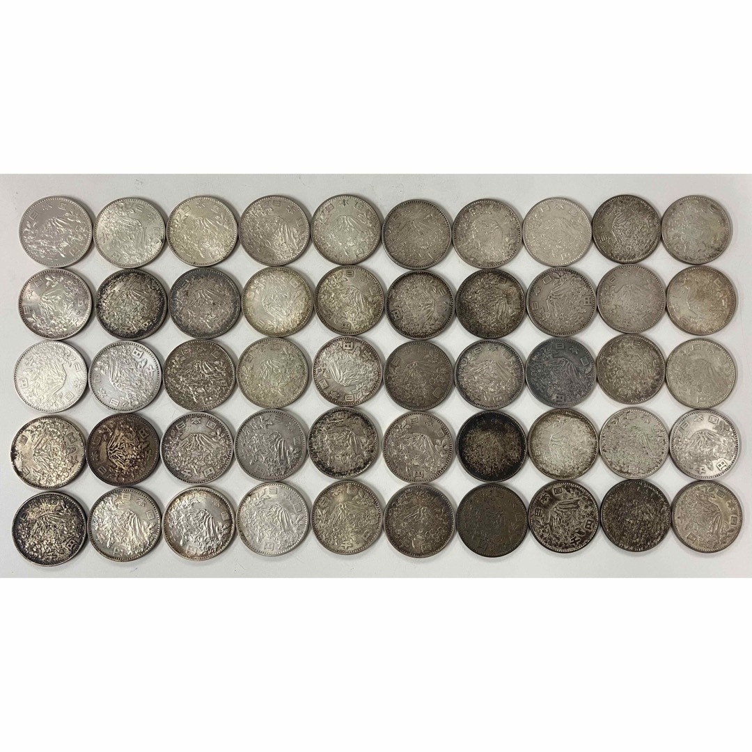 ④ 東京オリンピック記念1,000円銀貨　50枚セット