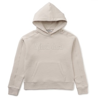 エス マックス マーラ 'S MAX MARA パーカー MAESTRO プルオーバー コットン スウェット フーディ 2023年秋冬新作 2399260233 0002 ECRU