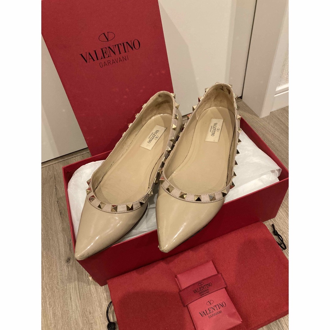 ヴァレンティノ ロックスタッズ パンプス 37 valentino