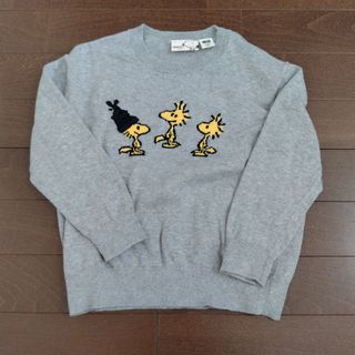 ユニクロ(UNIQLO)のトレーナー　長袖　スヌーピー　110(Tシャツ/カットソー)