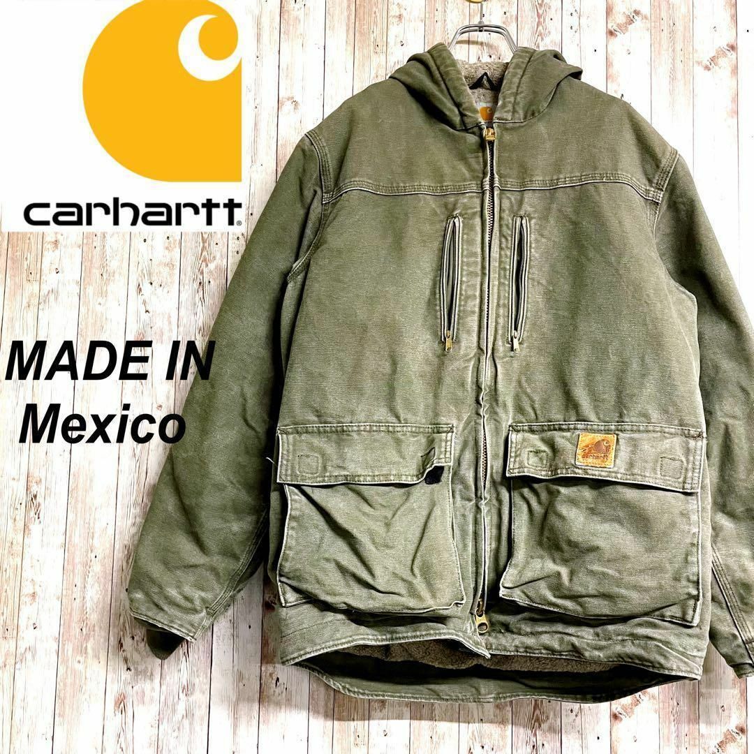 Carhartt内ボアアウター made in Mexico