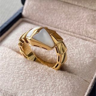 ブルガリ(BVLGARI)の【保証書有】ブルガリ セルペンティK18YGリング(リング(指輪))