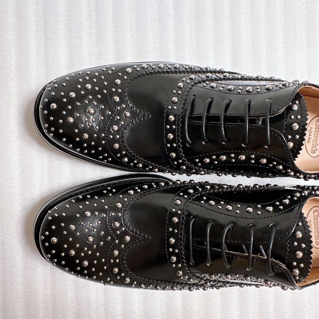 church's burwood スタッズローファー church's burwood スタッズローファー
