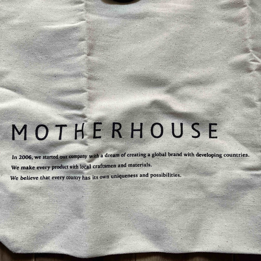 MOTHERHOUSE(マザーハウス)のMOTHER HOUSE ショップバッグ レディースのバッグ(トートバッグ)の商品写真