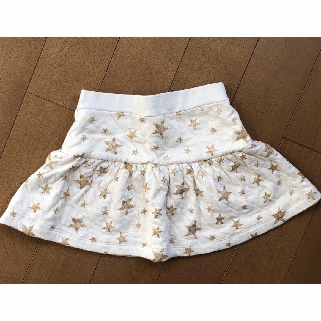 PETIT BATEAU(プチバトー)の【PETIT BATEAU】チュビックキルティングプリントスカート  6ans キッズ/ベビー/マタニティのキッズ服女の子用(90cm~)(スカート)の商品写真