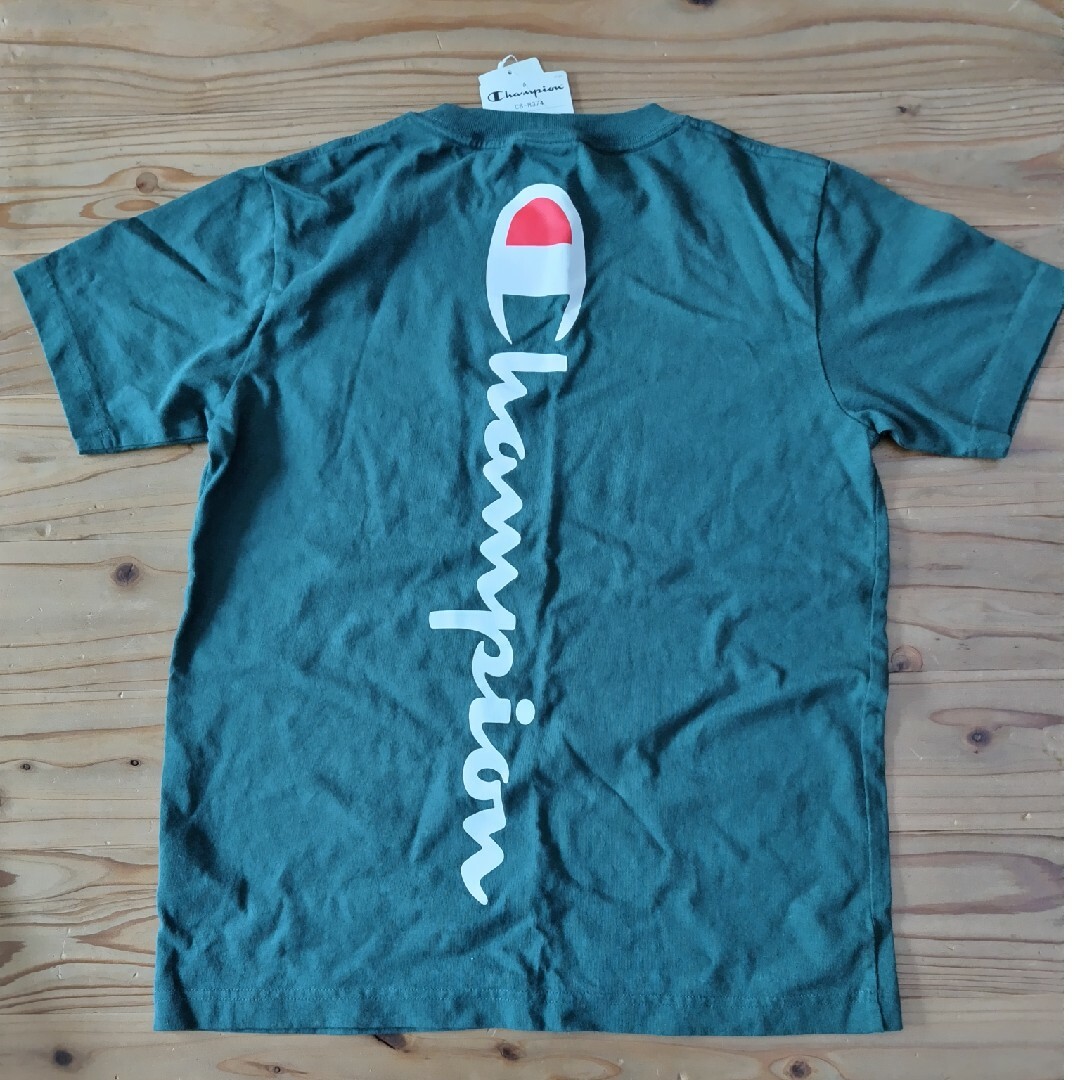 Champion(チャンピオン)のChampion　Ｔシャツ　ダークグリーン メンズのトップス(Tシャツ/カットソー(半袖/袖なし))の商品写真