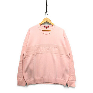 Supreme - SUPREME シュプリーム Tonal Paneled Sweater ロゴ ニット