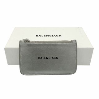 バレンシアガ(Balenciaga)の⭐️美品⭐️ バレンシアガ レザー コインカードケース シルバー(コインケース/小銭入れ)