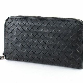 ボッテガヴェネタ(Bottega Veneta)のボッテガヴェネタ BOTTEGA VENETA イントレチャート ラウンドファスナー長財布 114076 V4651 2015(財布)