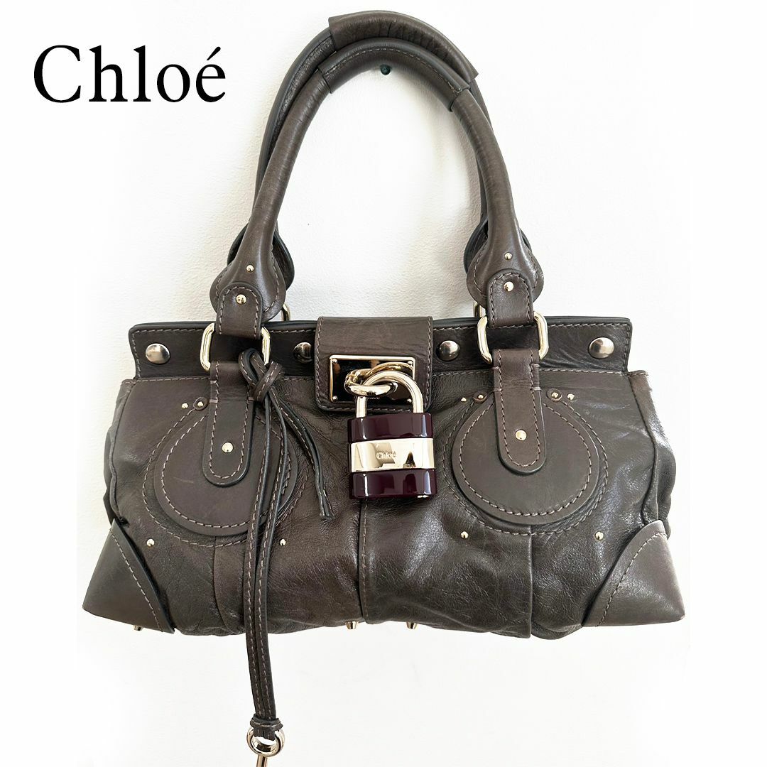 Chloe(クロエ)の希少仕様★Chloé パディントン（大）値下げして再出品です！ レディースのバッグ(ハンドバッグ)の商品写真