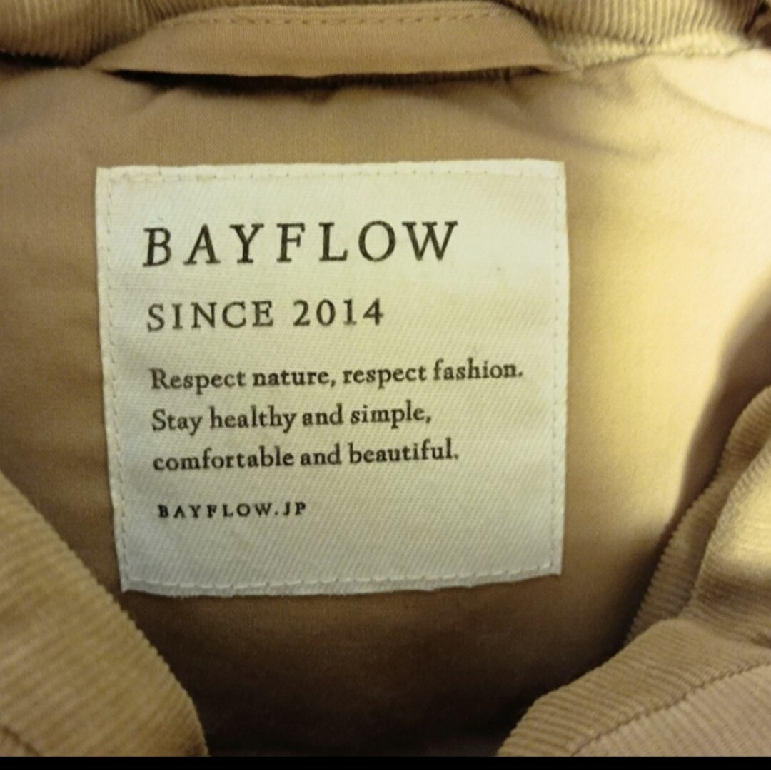BAYFLOW(ベイフロー)の超美品★BAYFLOW ベイフローフェザーダウンベスト レディースのジャケット/アウター(ダウンベスト)の商品写真