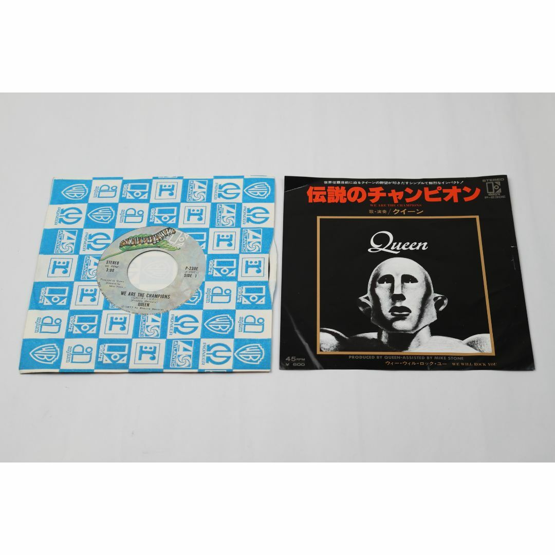 Queen(クイーン)のアナログEPレコード　Queen　伝説のチャンピオン エンタメ/ホビーのCD(ポップス/ロック(洋楽))の商品写真