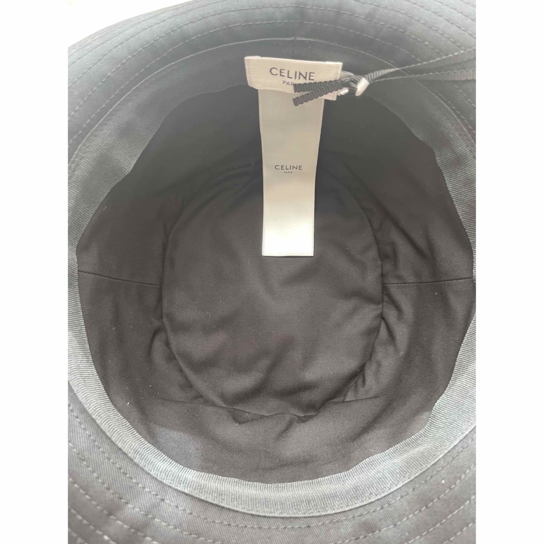新品【CELINE 】バケットハット / コットン ウルトラブラック