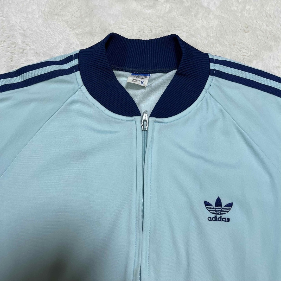 60s~70s 西ドイツ製　adidas トラックジャケット　サイズ6(L相当)