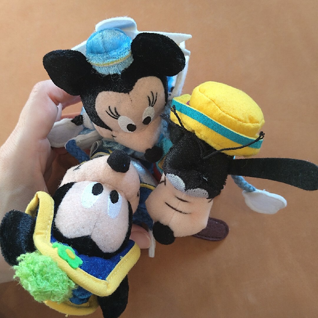 Disney(ディズニー)のディズニーシーオープン当初 お手玉ぬいぐるみ エンタメ/ホビーのおもちゃ/ぬいぐるみ(キャラクターグッズ)の商品写真