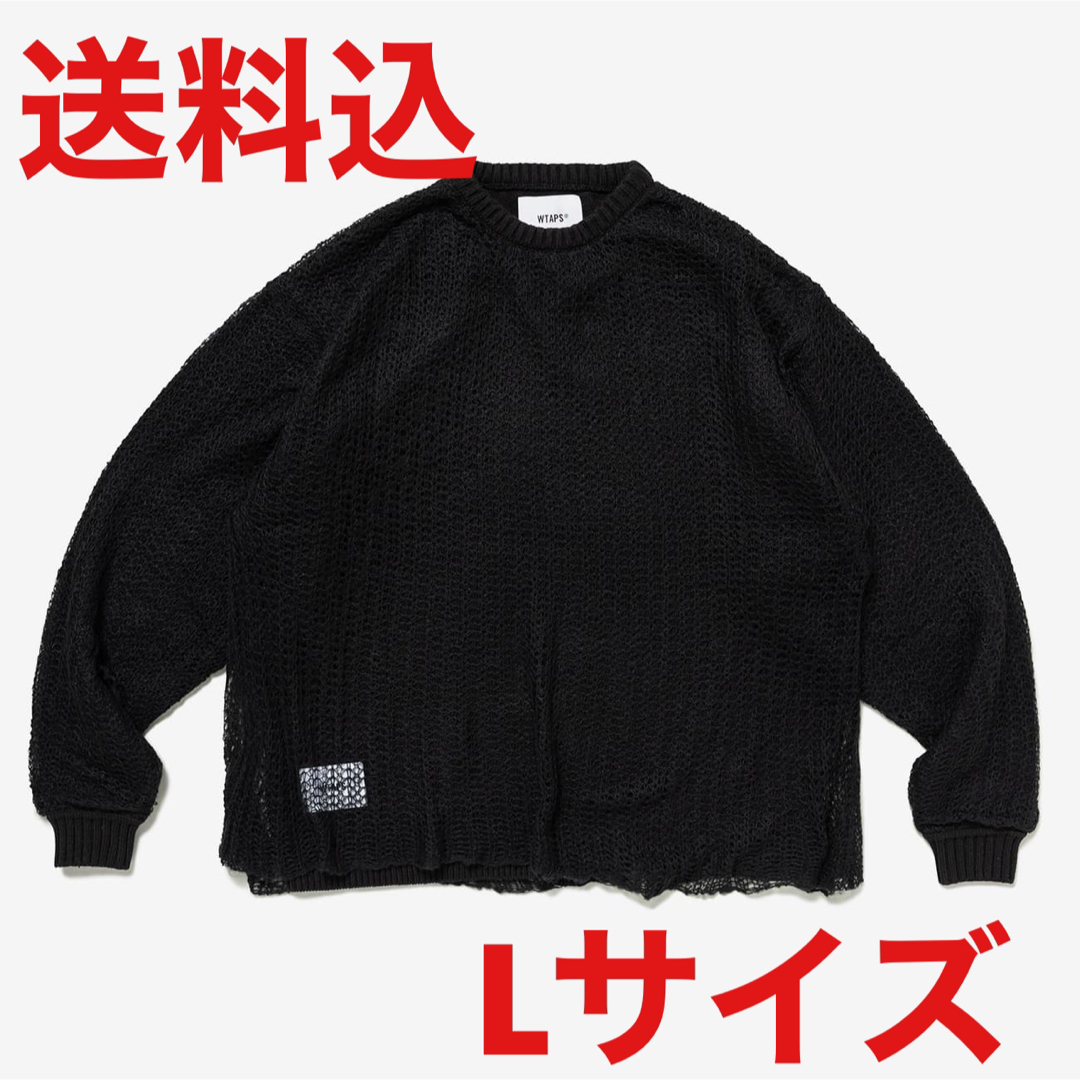 W)taps(ダブルタップス)のWTAPS OBSVR SWEATER ACRYLIC X3.0 BLK L メンズのトップス(ニット/セーター)の商品写真