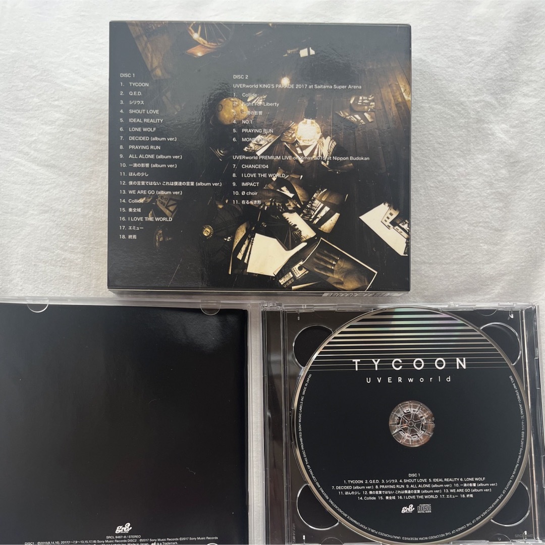 UVERworld(ウーバーワールド)のuverworld tycoon アルバム エンタメ/ホビーのCD(ポップス/ロック(邦楽))の商品写真