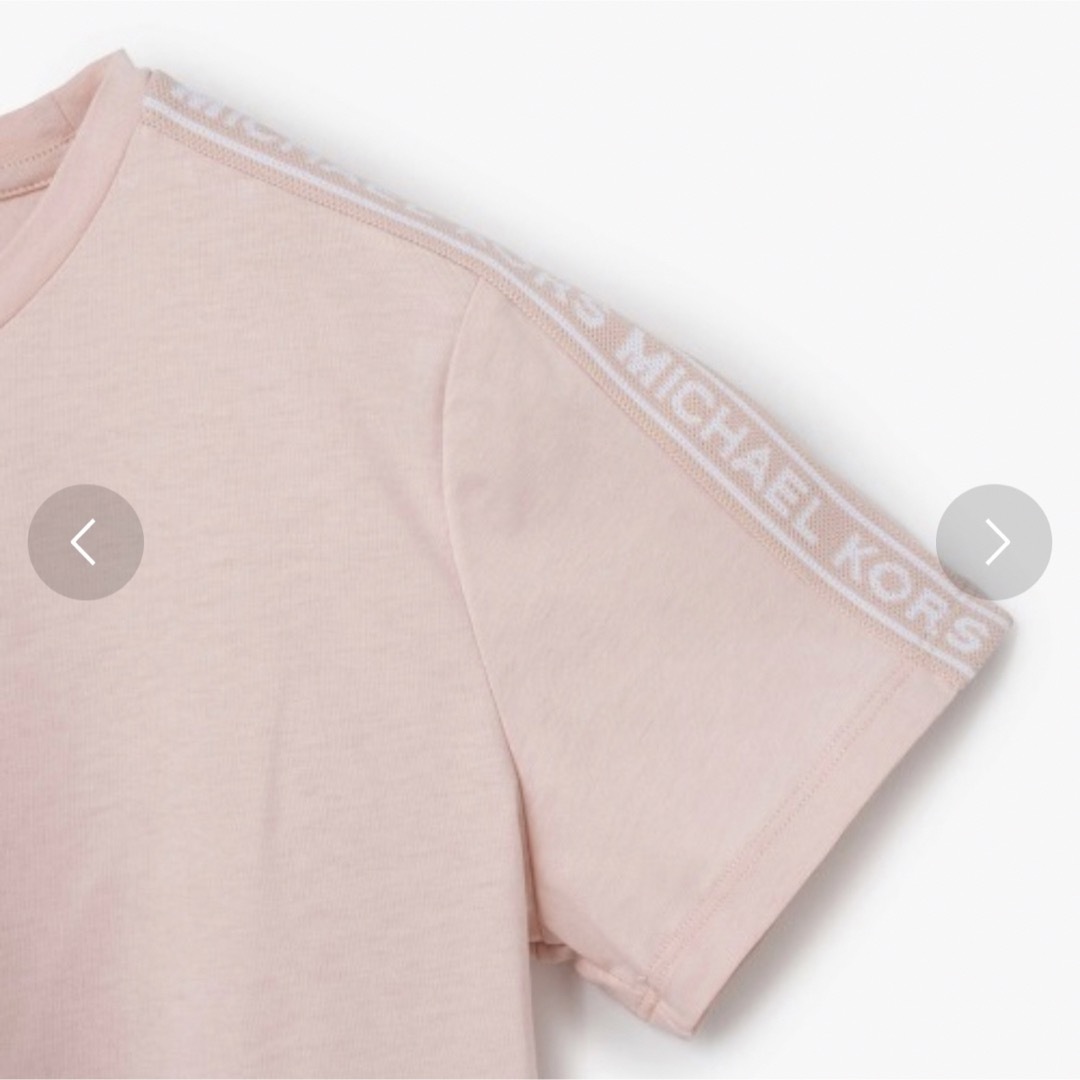 Michael Kors(マイケルコース)のMICHEAL KORS ロゴテープTシャツ メンズのトップス(Tシャツ/カットソー(半袖/袖なし))の商品写真