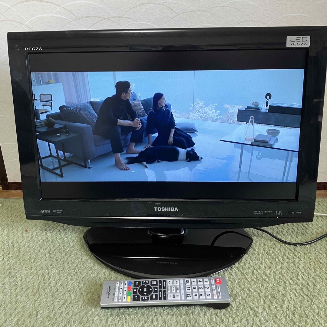 送料込♪22V型/東芝 LED REGZA 液晶テレビ 22RE1♪ - www ...