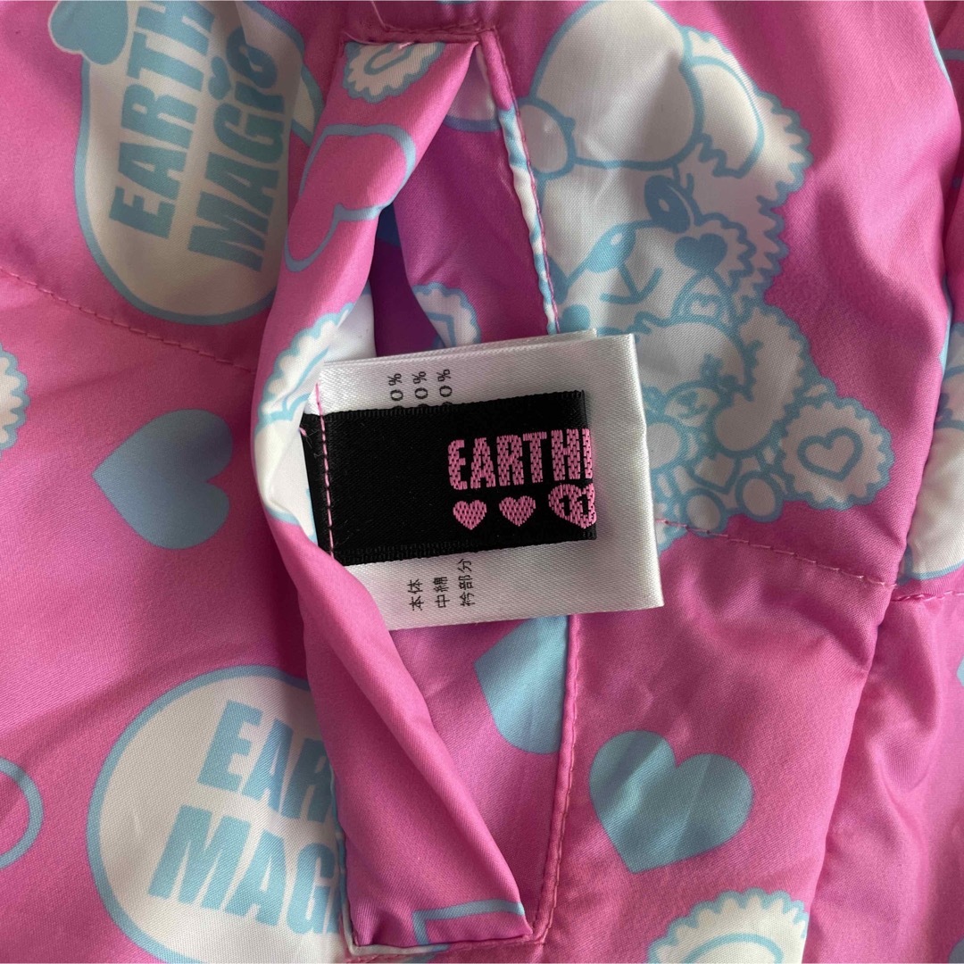 EARTHMAGIC(アースマジック)のEARTHMAGIC リバーシブルベスト キッズ/ベビー/マタニティのキッズ服女の子用(90cm~)(ジャケット/上着)の商品写真