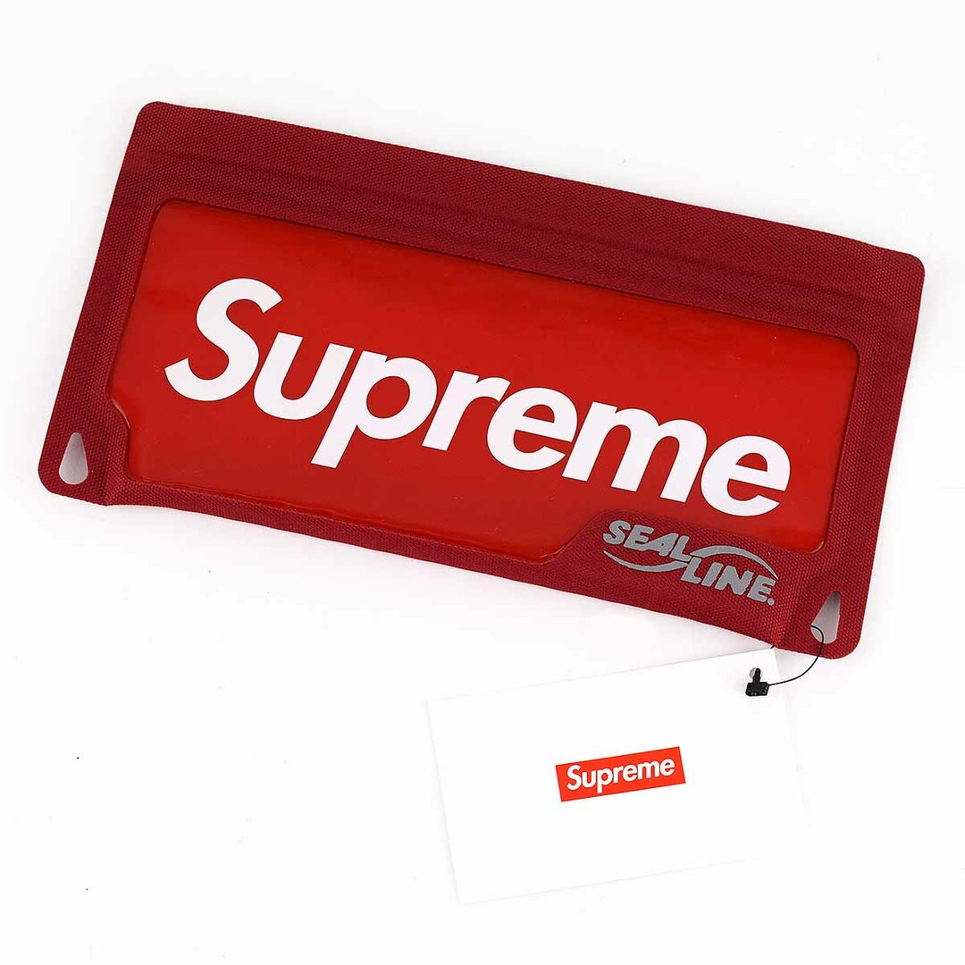 【新品】シュプリーム　Supreme SealLine シールライン 2020 20SS Waterproof Case ウォータープルーフ ケース 赤 レッド 防水ケース フリーサイズ【送料無料】赤 国内正規品 ステッカー【代引き手数料無料】32420609