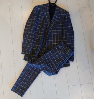 ミスタージェントルマン(MISTERGENTLEMAN)のミスタージェントルマン セットアップ ジャケット パンツ グレー L ■SM0(スーツジャケット)