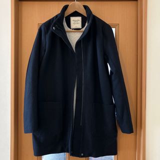 アバクロンビーアンドフィッチ(Abercrombie&Fitch)のアバクロ　中ボアミドルコート(ロングコート)